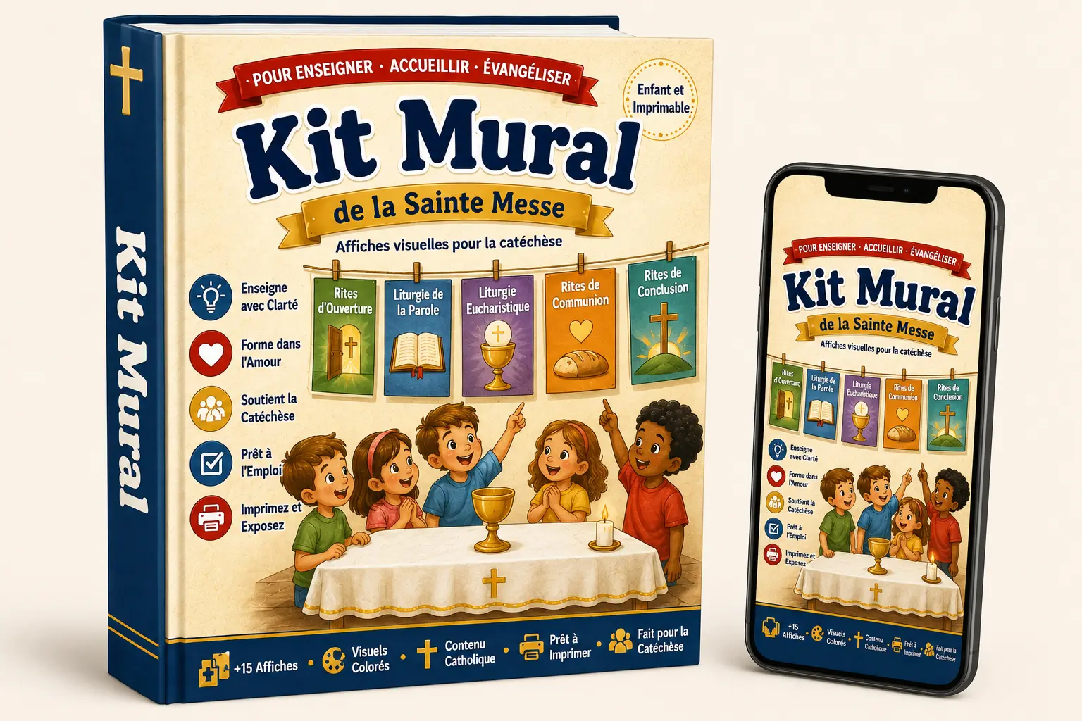 Kit Mural da Santa Missa